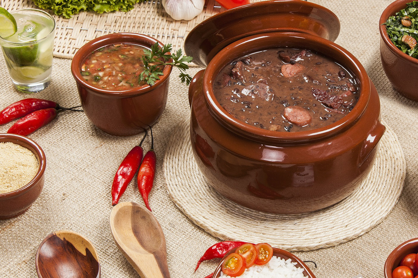 Receita De Feijoada Sem Carne De Porco Com Molho Verde Cybercook