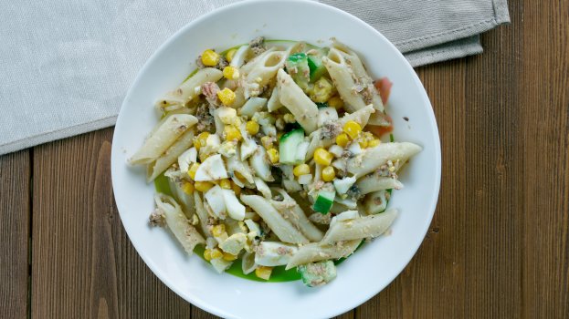 Salada de macarrão com sardinha/CyberCook