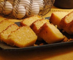 Bolo de Macaxeira (aipim)