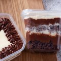 Pavê de Brigadeiro e Damasco