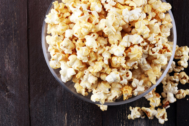 Pipoca com manteiga de curry/CyberCook