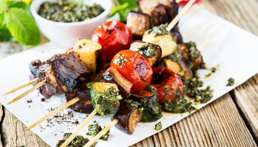 Espetinho de Legumes Espetinho de Legumes