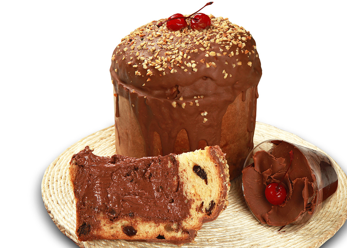 Receita De Panettone Recheado Com Musse De Chocolate E Café | CyberCook