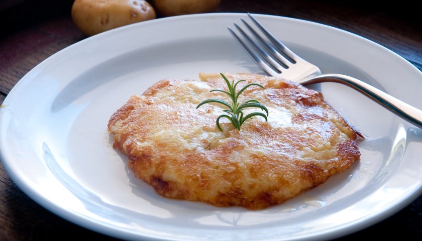 Batata rosti com agrião