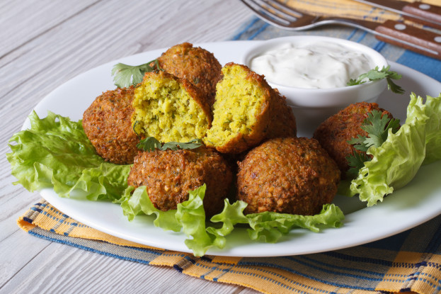 Falafel vegano Falafel vegano