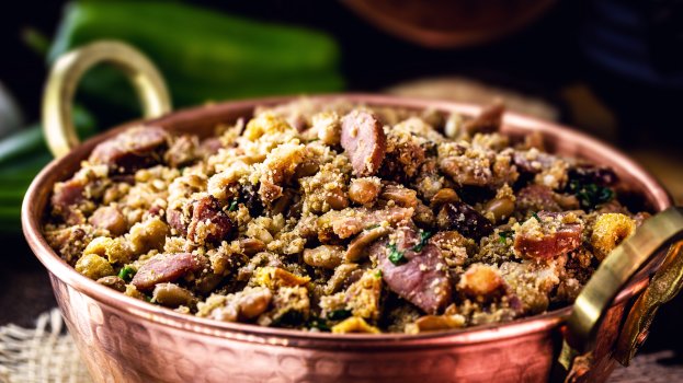 farofa de feijão/cybercook