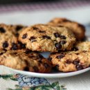 Cookies de Manteiga de Amendoim e Gotas de Chocolate (sem farinha)