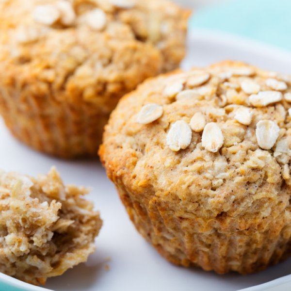 Muffin de Banana e Aveia Receitas CyberCook