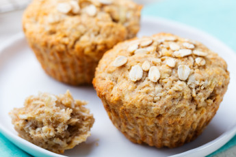 Muffin de Banana e Aveia