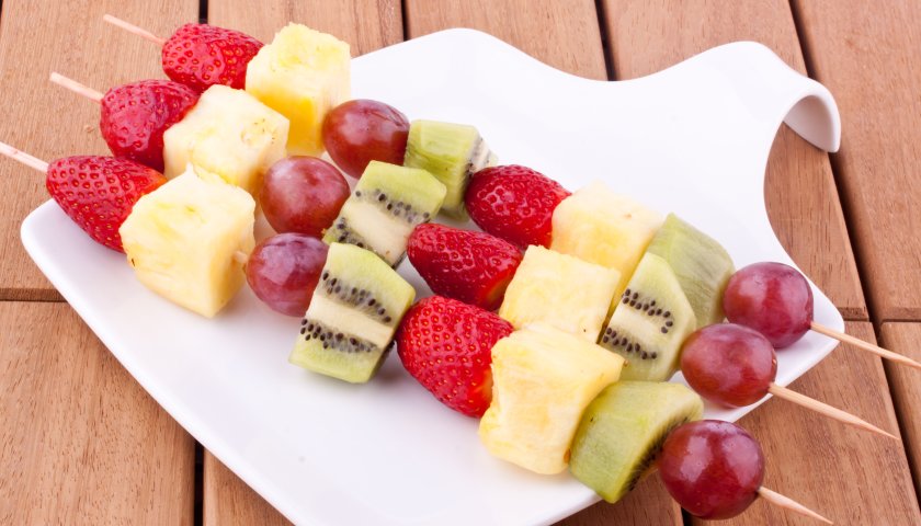 Espetinhos de Frutas