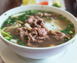 Sopa de Inhame com Carne