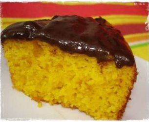 Bolo de Cenoura Fofinho