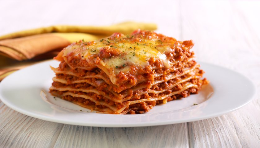 Lasanha de Carne Moida Lasanha de Carne Moida