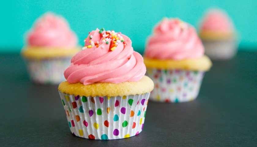 Receita Básica de Cupcake Receita Básica de Cupcake