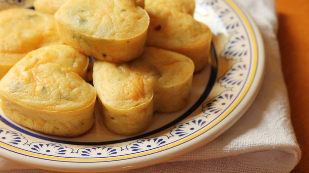 Bolinho de Palmito na Air Fryer