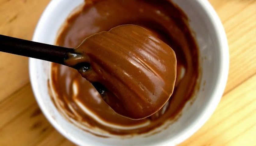 Creme de chocolate vegano Creme de chocolate vegano