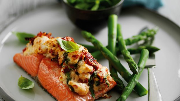 Salmão Selvagem do Alasca ao estilo parmegiano