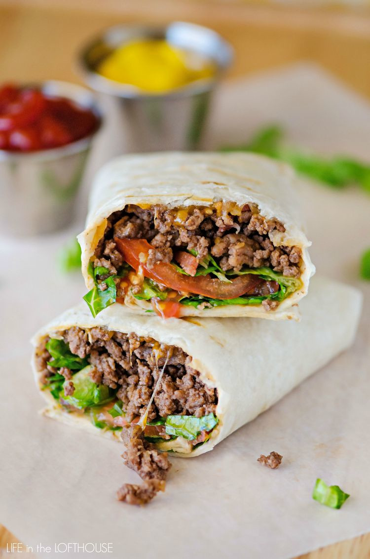 Receita de Wrap de Carne com Cheddar CyberCook
