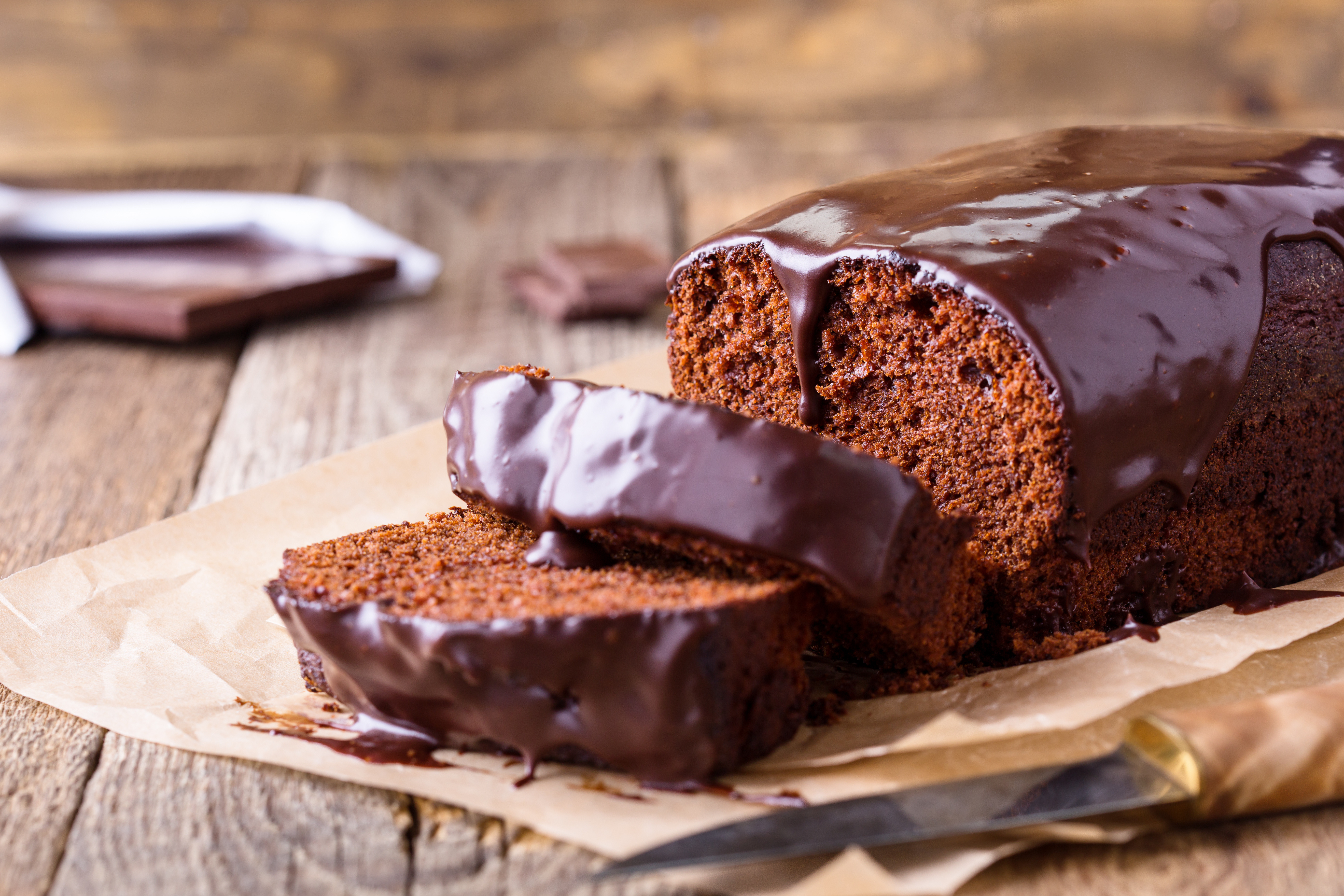 Receita de Bolo de Chocolate Simples