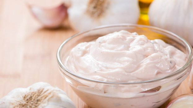 maionese de alho sem ovo/cybercook