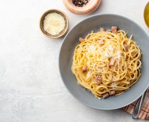 Espaguete à Carbonara