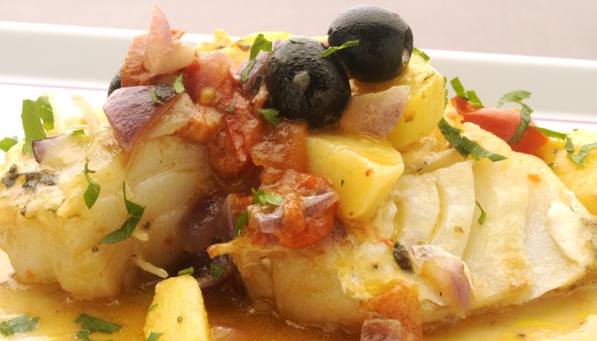 Bacalhau à gomes de sá