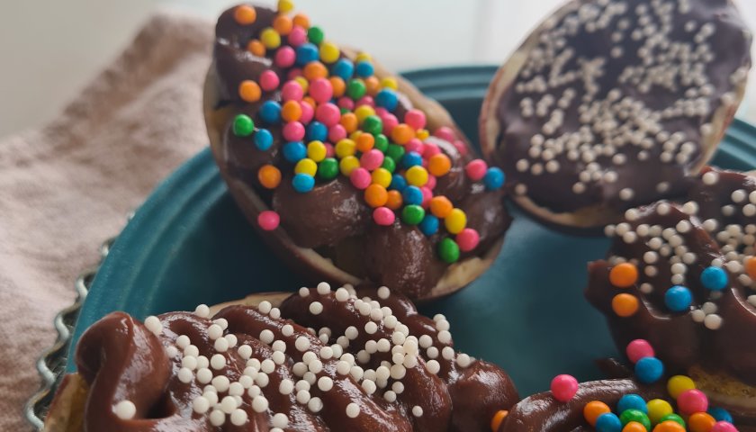 Ovinhos de páscoa recheados Ovinhos de páscoa recheados