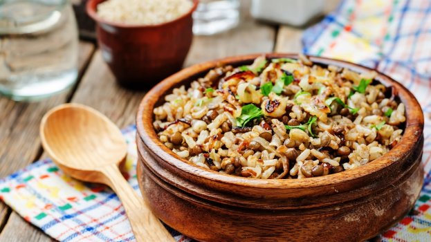 Arroz com lentilhas/CyberCook