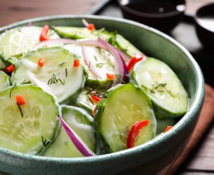 Salada de Pepino