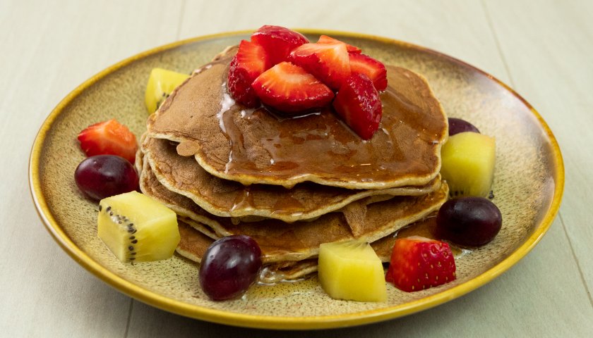 Panqueca de Banana Fit Panqueca de Banana Fit