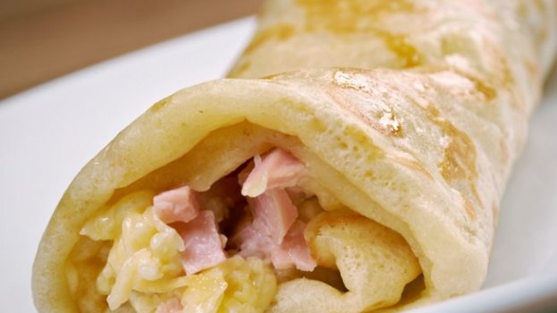 Receita De Panqueca Low Carb De Peito De Peru Com Cottage Cybercook