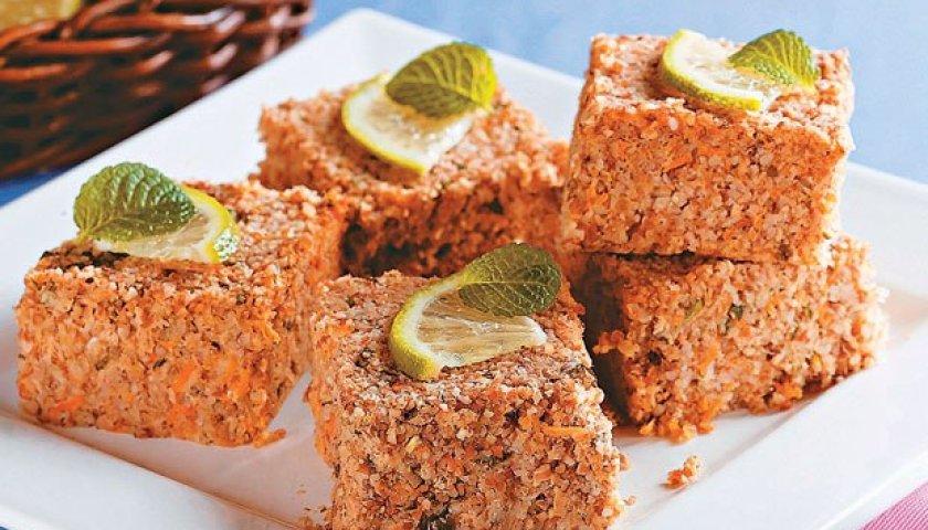 Kibe de salmão Kibe de salmão