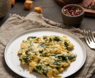 Ovos Mexidos Com Escarola