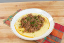 Ragú  de Carne com Angu