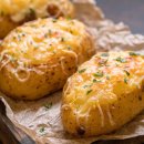 Batata Recheada de Microondas
