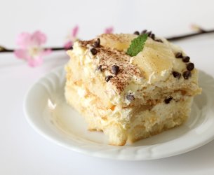 Bolo Gelado de Abacaxi e Coco