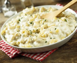 Macarrão ao Molho de Queijos