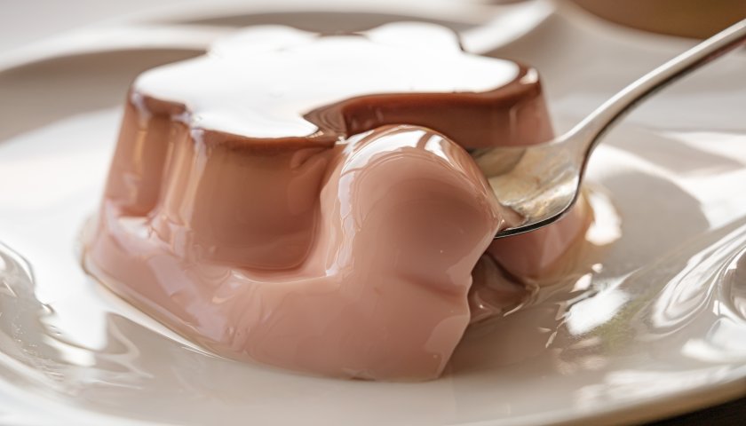 Pudim de chocolate com leite de coco Pudim de chocolate com leite de coco