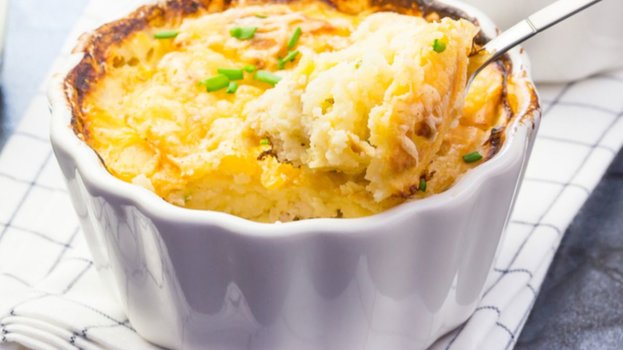 Escondidinho de Mandioca Low Carb