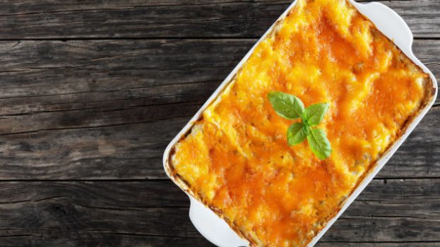 Escondidinho e Abóbora com Carne Escondidinho e Abóbora com Carne