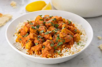 Curry Indiano com Arroz Basmati