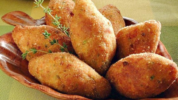 Croquete de Abobrinha Vegetariano