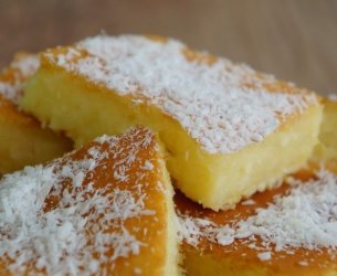 Bolo de Liquidificador de Coco