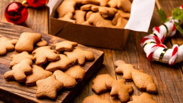 Biscoito Natalino Vegano Biscoito Natalino Vegano