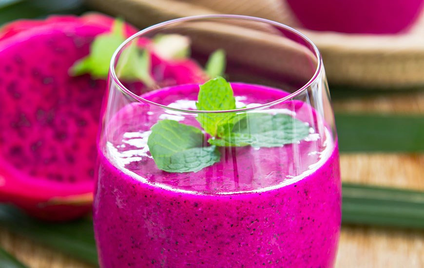 Receita De Smoothie De Pitaya Vegano Cybercook