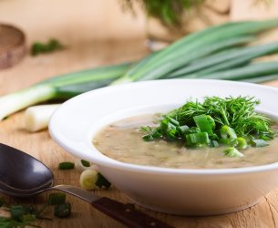 Sopa Fácil de Feijão com Bacon