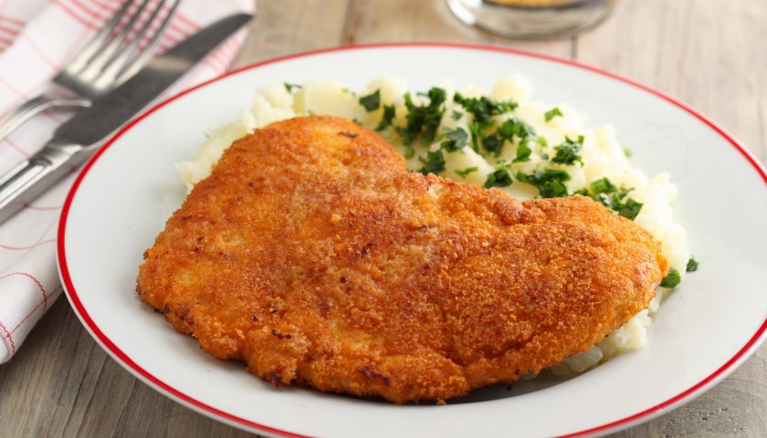 Filé de Frango à Milanesa