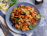 Macarrão ao Molho de Berinjela