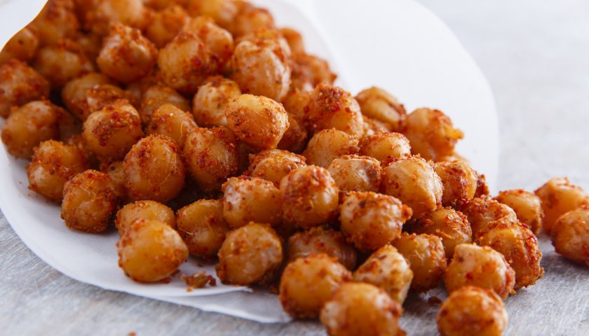 Salgadinho de grão de bico Salgadinho de grão de bico