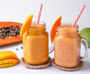 Vitamina de Mamão